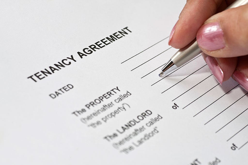 Tenancy agreement not signed by landlord