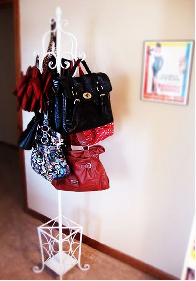 Closet Anization How To Hang Handbags A Thoughtful Place Image Of Purse Holder In Closet