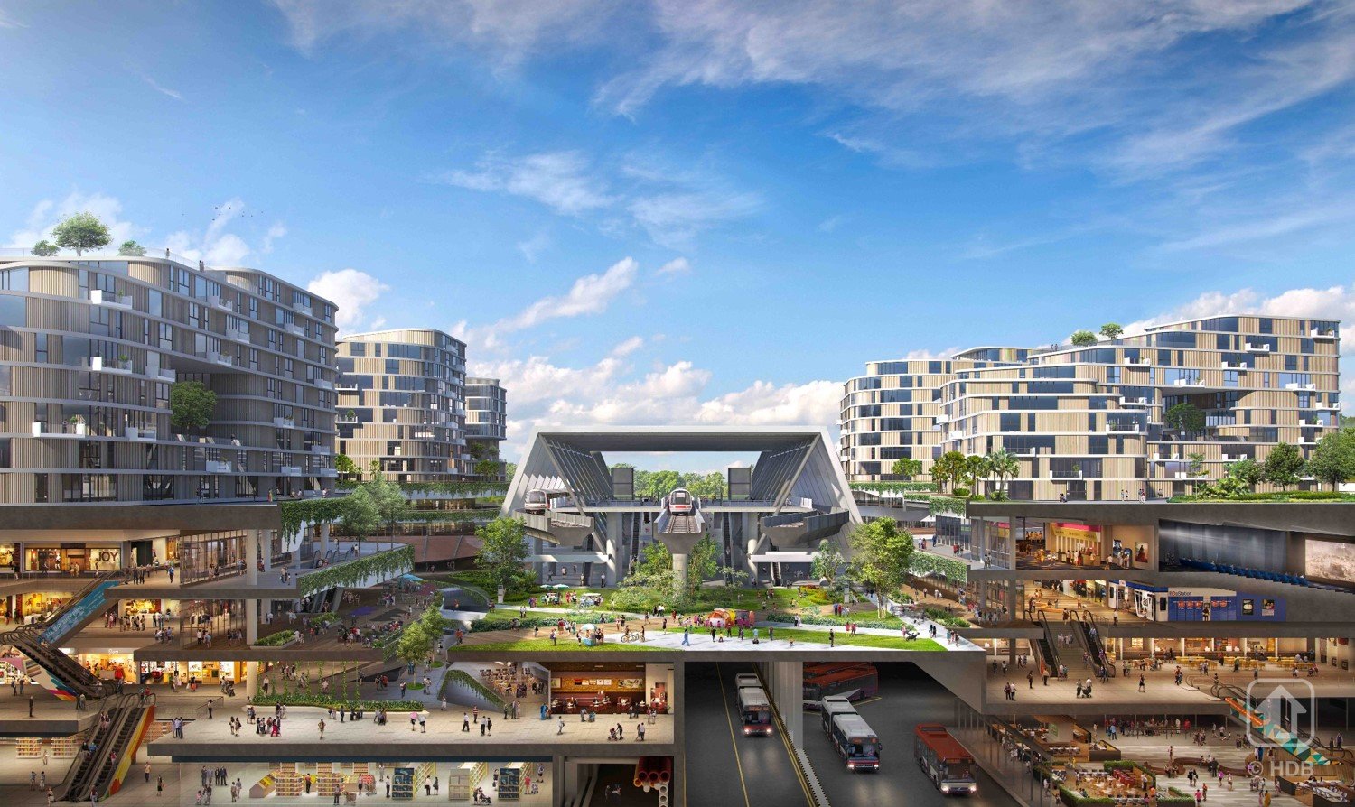 iNZ Residence will be located near to Tengah, an area which will see massive re-development in the coming years