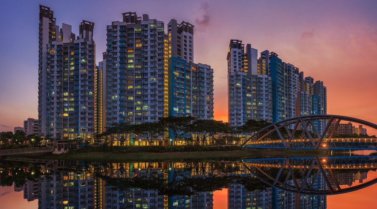 geylang bahru view from the river