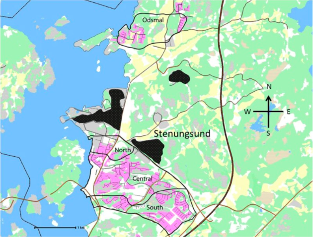 Odsmal petrochemical map