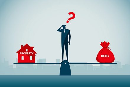 REITs vs property Singapore