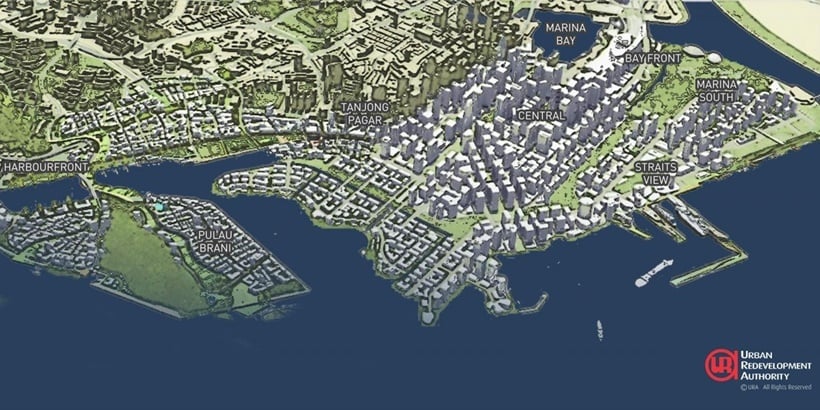 overview of the Greater Southern Waterfront