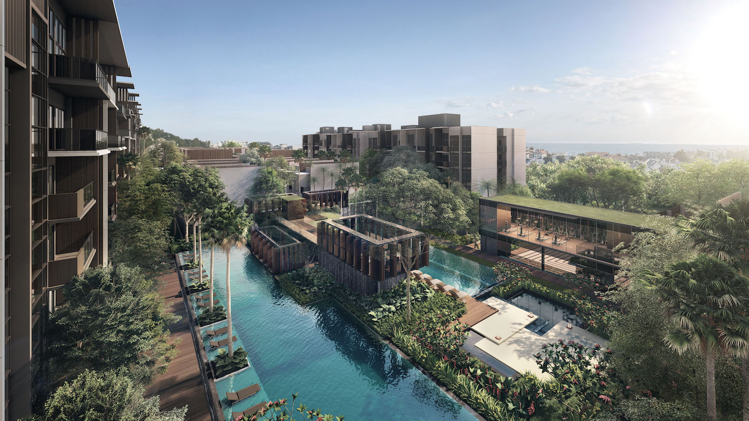 kent ridge hill residences brings your city living with a hillside address