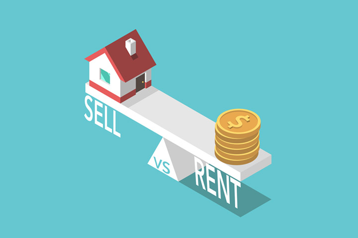 is it better to sell a house or rent it out