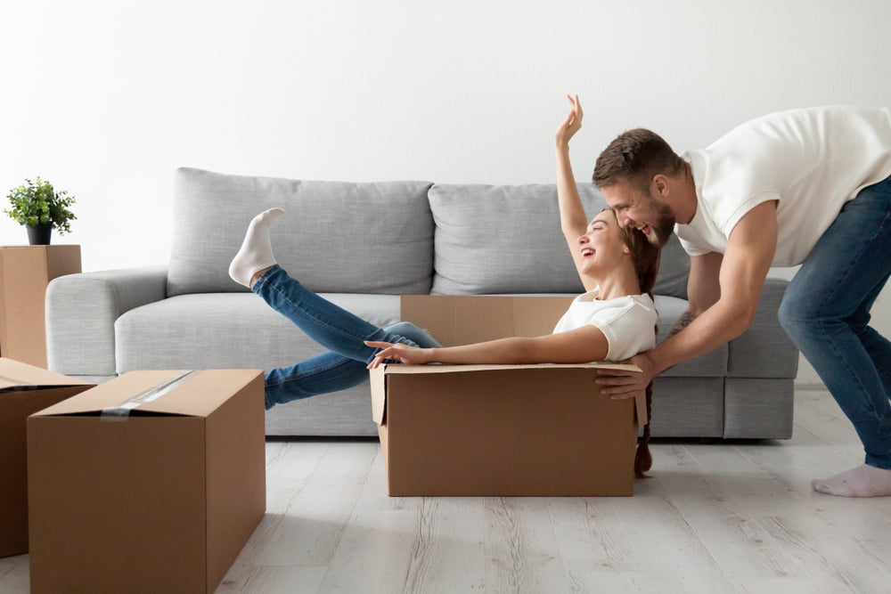 Couple on couch