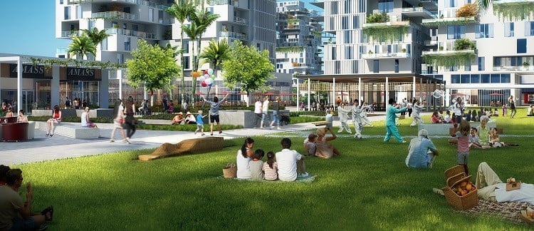Communal parks in Bayshore