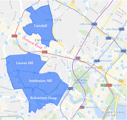 robertson quay district 9 map