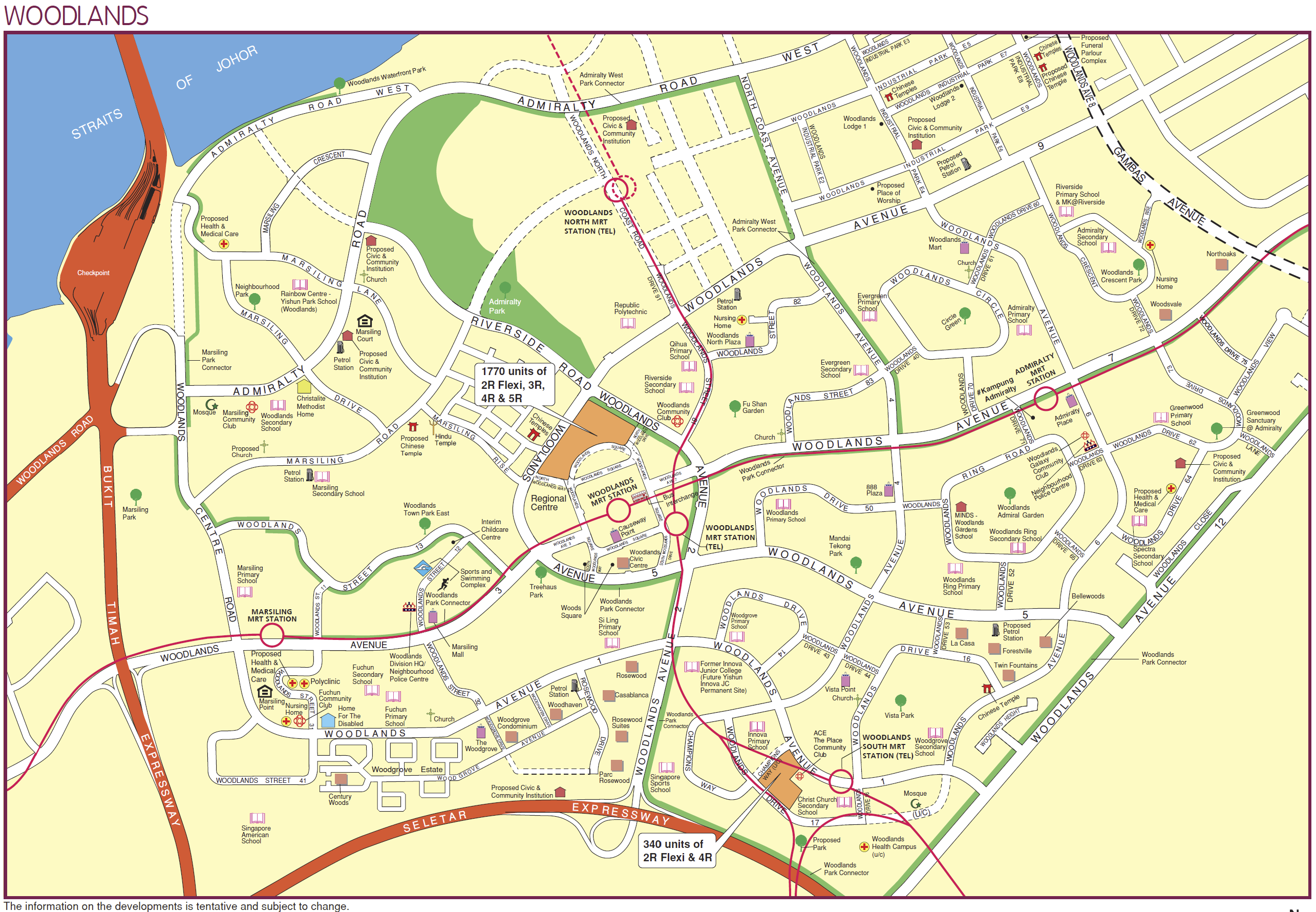 woodlands hdb bto august 2020 map
