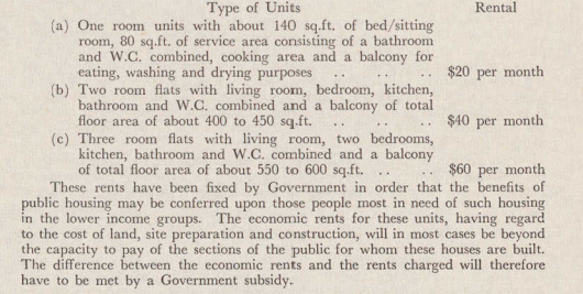 hdb rental flat 1961