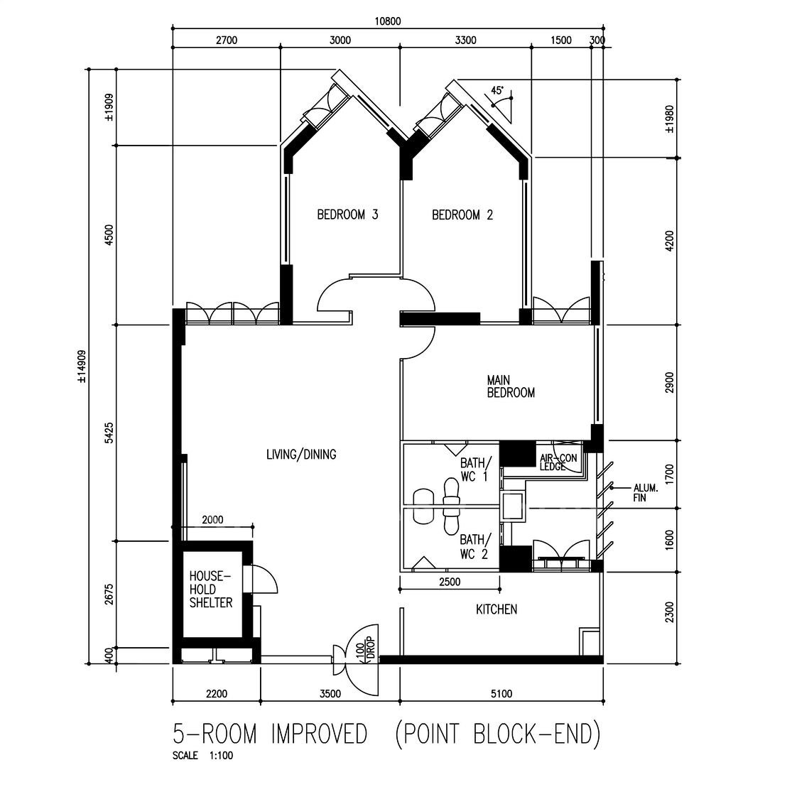 farrer park view hdb floor plan