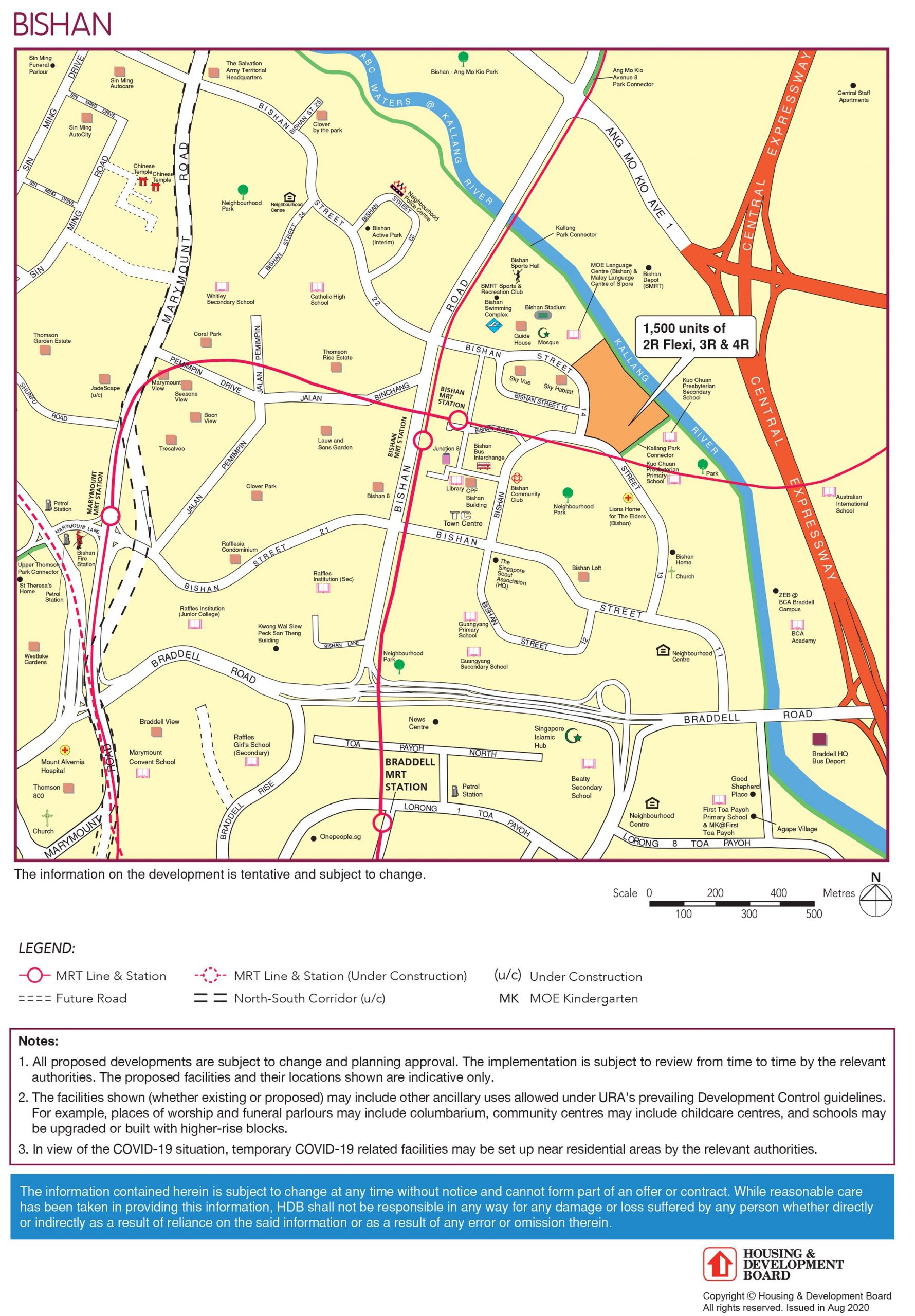 hdb bishan bto nov 2020 map