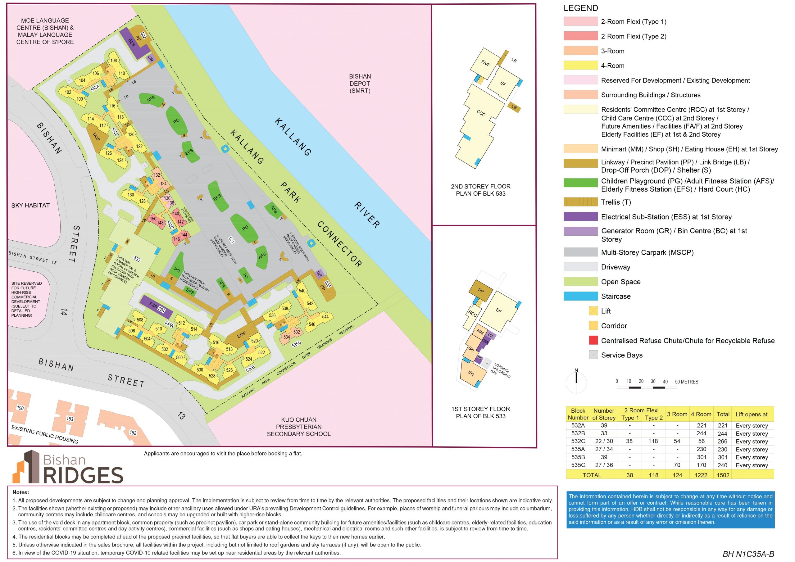 bishan ridges bto site plan