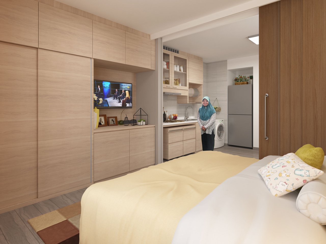 hdb community care apartment interior