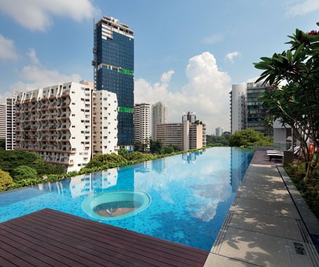 helios residences swimming pool