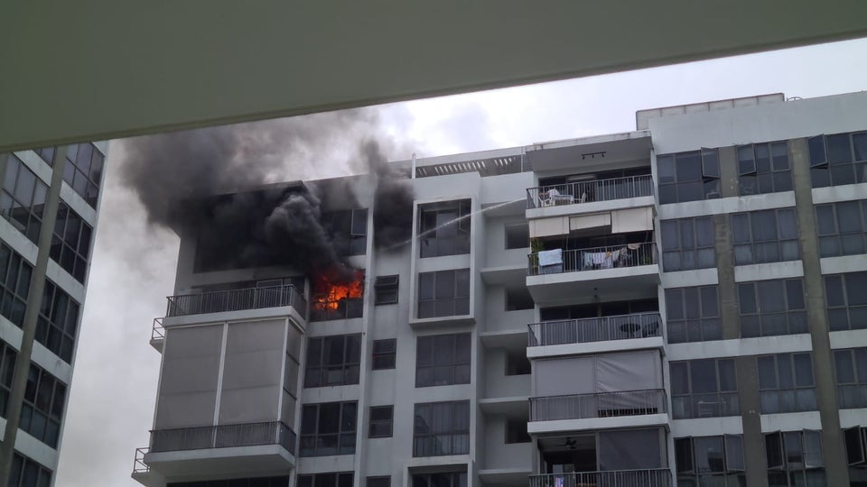 waterwoods condo fire neighbour help