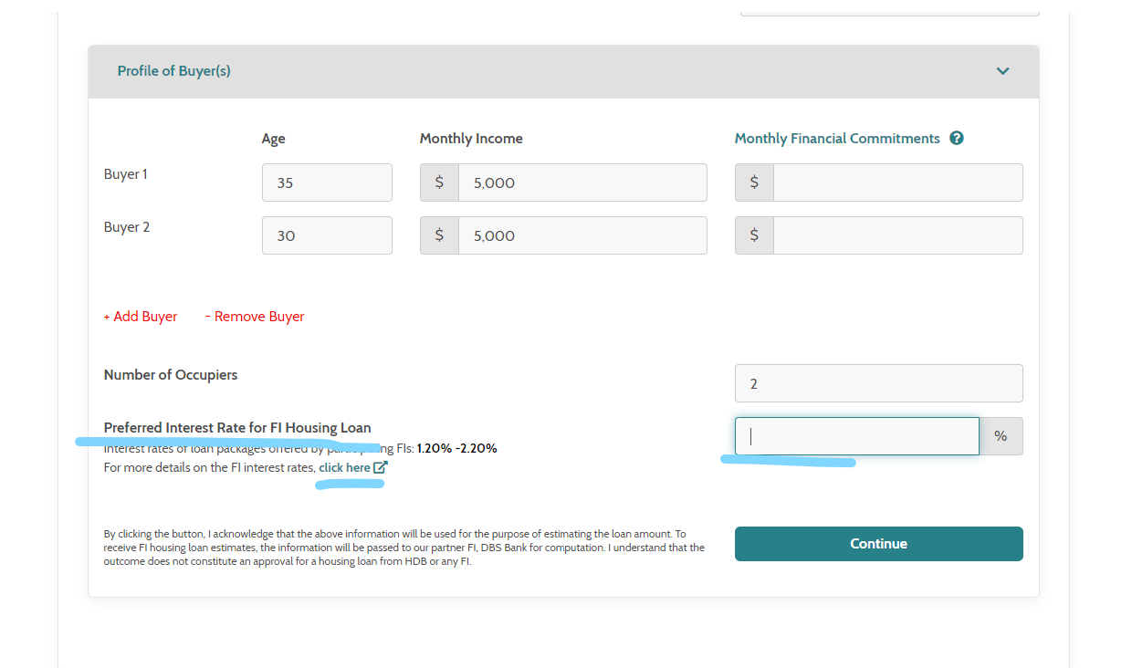 hdb flat portal bank loan