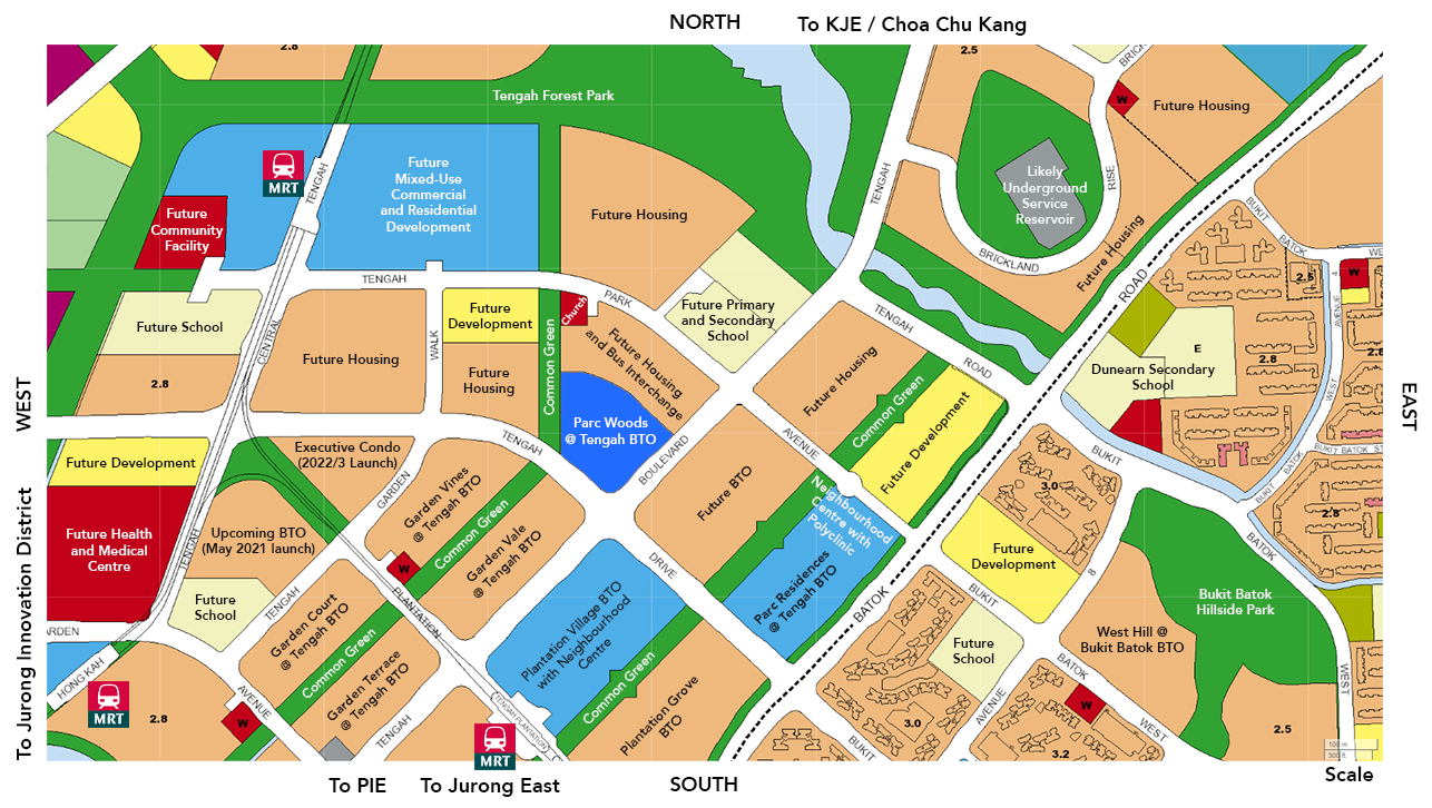 parc woods tengah feb 2021 bto ura master plan map