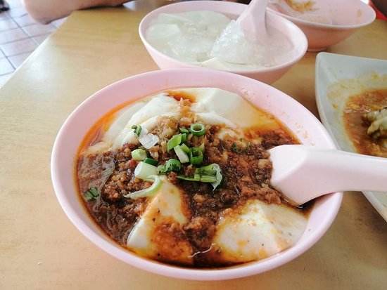 Bean curd from Yong He Eating House