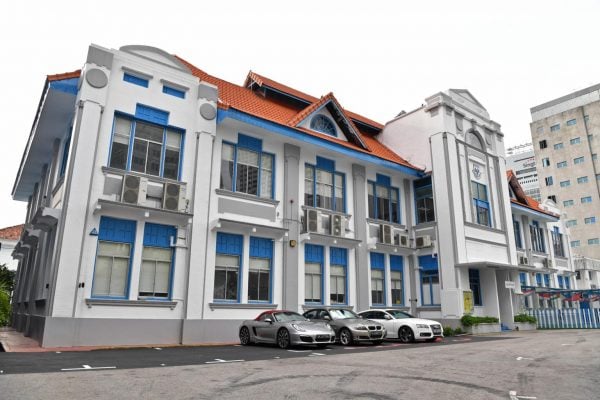 Former Singapore Chinese Girls' School on Emerald Hill