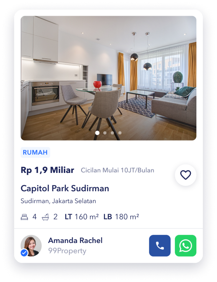 Listing card