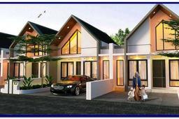 Rumah di Jogja Ambarketawang Gamping One Gate System Scandinavian