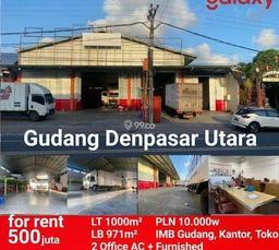 Gudang 1000 m SHM Bagus Denpasar 