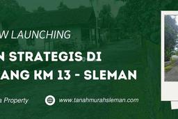 Tanah Dijual Timur Pasar Jangkang Legalitas SHM Jalan Kaliurang