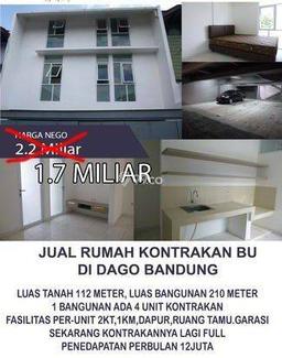 Jual Rumah Murah Di Dago Bandung Rumah Kontrakan