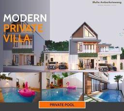  Villa Modern Konsep Scandinavian Cocok Untuk Invetasi di Sleman