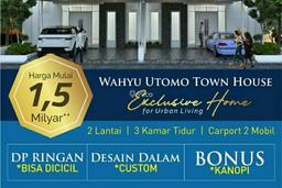Rumah Mewah Elegan WAHYU UTOMO TOWN HOUSE Ngaliyan Semarang