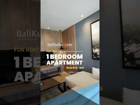 AMR-196.PLG 🏡 FOR MONTHLY RENT – Luxury 1BR Apartment Retreat in Nusa Dua - Bali