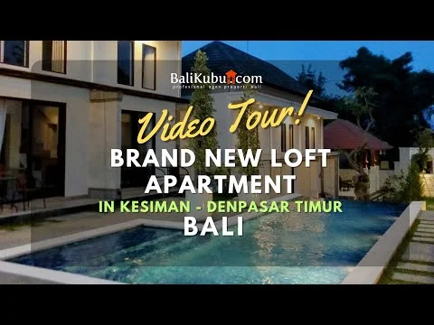 AMR-126.SVG | For Monthly Rent LOFT Apartment in Jl Sekar Sari Kesiman East of Denpasar 