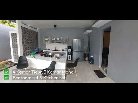 Disewakan Rumah Full Furniture Komplit Terawat Siap Huni