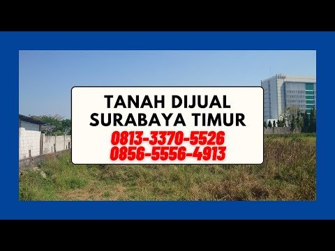 Jual Tanah Wonorejo Rungkut Surabaya, CALL : 0813-3370-xxxx 