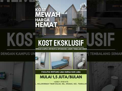 Kost khusus Mahasiswa/Karyawan dekat kampus Undip Tembalang Semarang Kost khusus Mahasiswa/Karyawan dekat kampus Undip Tembalang Semarang