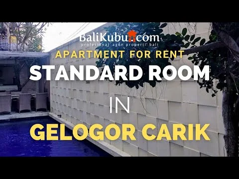 ForAMR-002.TUK.ST | Monthly Rent Apartment Standard Room in Gelogor Carik Pemogan