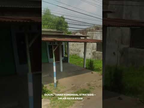 🔥 DIJUAL TANAH KOMERSIAL STRATEGIS – JALAN RAYA KRIAN 🔥