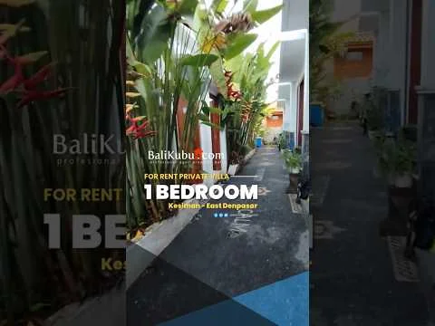 AMR-106.RSA.V 🌿  Cozy Private Villa with Plunge Pool – Your Affordable Living & Private Tropical Nest in East Denpasar!