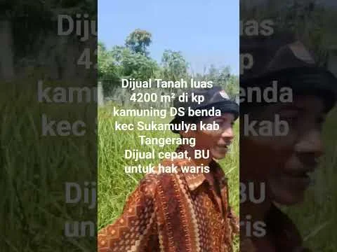 jual tanah strategis