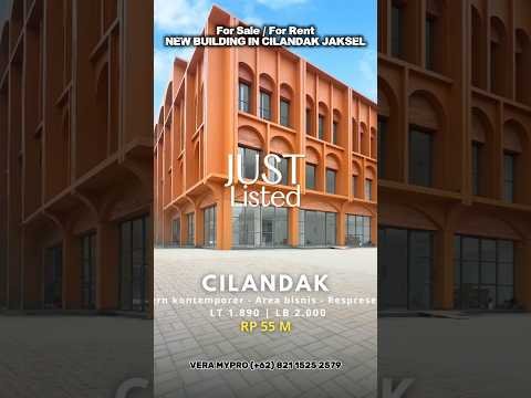 Disewakan Gedung Komersil Cilandak Jaksel, Gedung Baru Jaksel Siap Usaha, Cocok untuk Fnb, Hotel, Kantor, dll