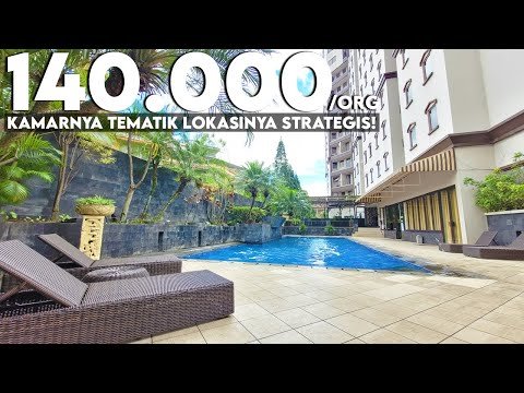 Disewakan Spesial Apartemen Majesty Bandung Pasteur Sukajadi Maranatha 2BR Pool View Hook furnish Baru Renovasi