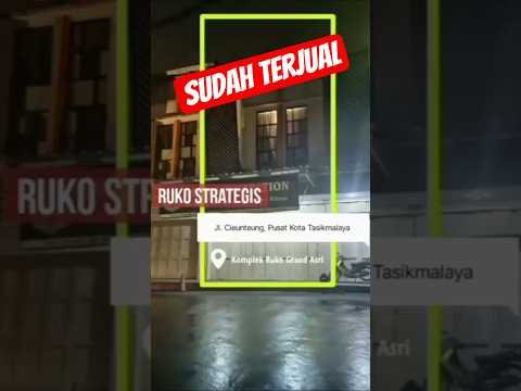 Dijual Cepat Ruko Strategis Pusat Bisnis Kota Tasikmalaya 