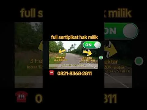 Tanah Strategis di jln. Petikan ,desa sungai samak ,Badau, Luas Tanah 70000m², Cocok Untuk Investasi Tanah Strategis di jln. Petikan ,desa sungai samak ,Badau, Luas Tanah 70000m², Cocok Untuk Investasi