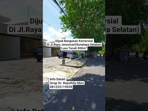 Dijual Bangunan Komersial Strategis di Raya Jemursari Surabaya