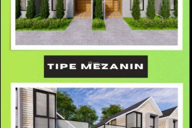 rumah cantik type mezanine di buahbatu bandung