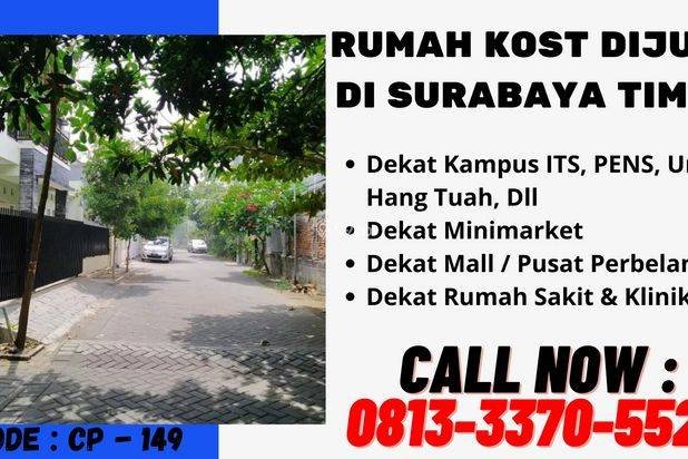 Dijual Rumah Kost di Keputih Surabaya, CALL : 0813-3370-5526