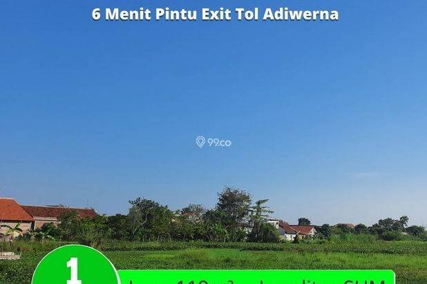 Kavling SHM Darat Pesona Kaligayam, 12x Cicil Tanpa Bunga