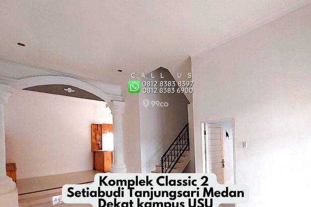 RUMAH SECOND MURAH CANTIK - KOMPLEK CLASSIC 2 SETIABUDI MEDAN