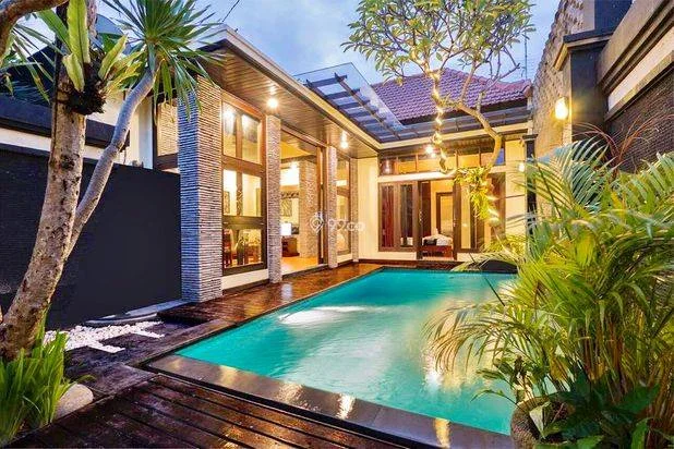 VILLA UNIK DENGAN PRIVATE POOL DI SEMINYAK LONG LEASE